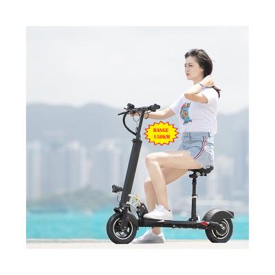 China Unisex Long Range 500w Motor Mobility E Scooter Fast Folding Off Road Low Person Electric Scooter With Seat for sale