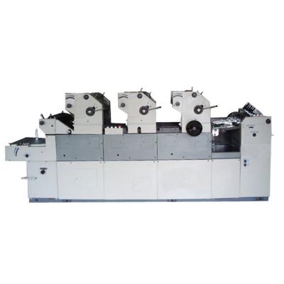 China Three color offset printing machine for sale