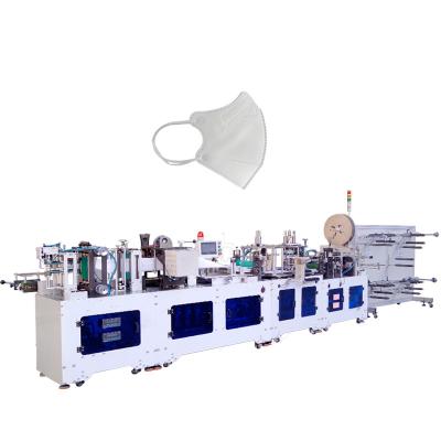 China Fully Automatic Medical N95 Mask Making Production Machine  for N95 mask 70-80pcs/min en venta