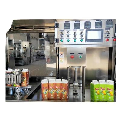 China food & Beverage Factory Carton Filling And Packaging Machine Triangular for sale