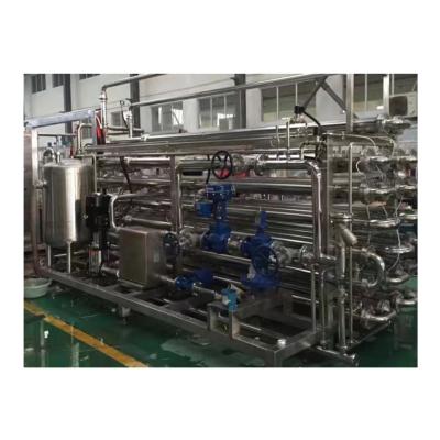 China food & Beverage Factory Industrial Tubular Sterilizer for Mango Fruit Processing for sale