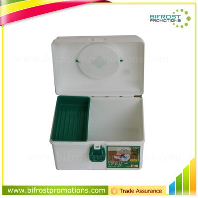 China Plastic First Aid Kit Box Emergency Medical Survival PP Plastic Case for sale