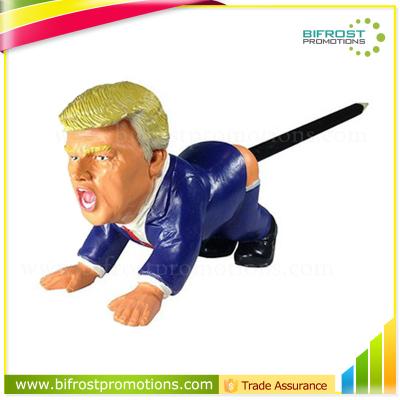 China 2017 USA's Favorite Eco-Friendly Donald Trump Funny Pen Holder for sale