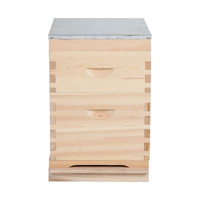 China Australian Farms Bee Hive Box New Zealand Pine Hive for sale