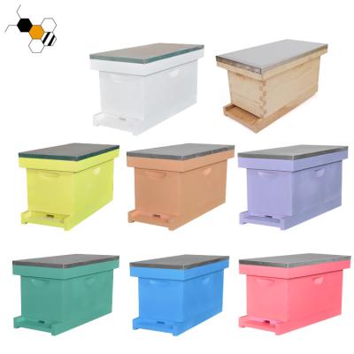 China Wooden Bee Farm Bee Nuc Box 5 Frames Queen Bee Box Nuc Boxes for sale