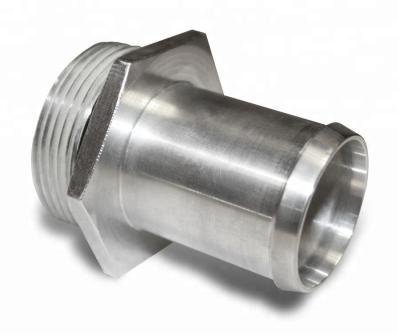 China Aluminum CNC Custom Lathe Machining Bung CNC Turned Threaded Turning Parts for sale