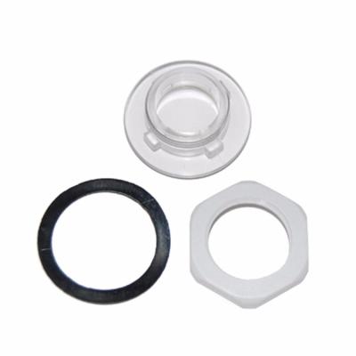 China OEM High Quality Plastic Rotation Plastic Ring Ring Silica Gel Parts Plastic CNC Parts for sale