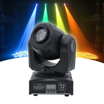 China Hot Sales Stage Moving Heads 10W 30w 60w 90w RGBW LED Moving Heads 8 Gobos 8 Moving Heads Mini LED Light Stage Lights Spots Patterns for sale