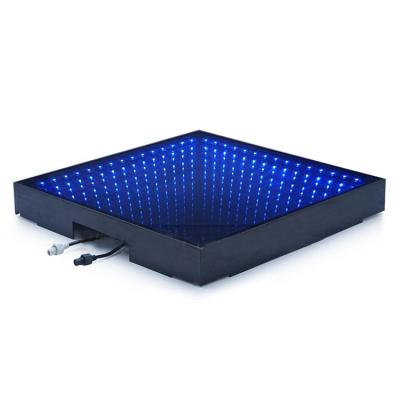 China Stage Quickly Installed Portable Magnet Events 3D SMD Infinity Mirror Led Dance Floor for sale