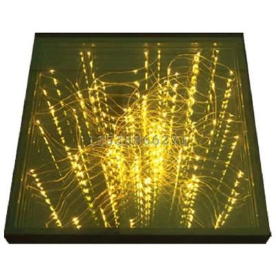 China Stage Decoration Twinkle Light Up Starlit Led Disco Panel Dance Floor Used for sale