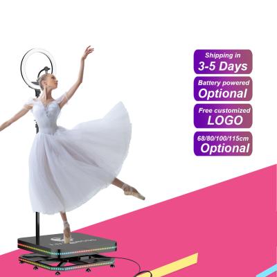 China 2021 Newest 360 Video Vogue Event/Photo Enclosure LED Party/Conference/Festival Backgrounds For 360 Selfie Platform for sale