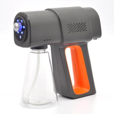 China Portable / High Efficient Latest Design Infrared Sensor Radio Disinfecting Spray Gun 380ml for sale