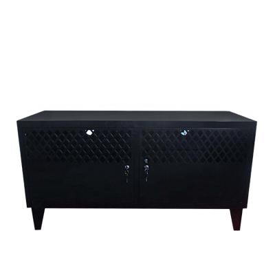 China Hotel / Living Room Furniture Adjustable Design TV Table Steel TV Table Cabinet (Height) for sale