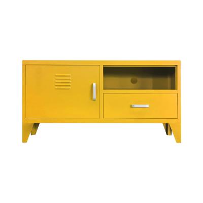 China High Quality Expandable Cheap Price Metal TV Cabinets Furniture With Drawer for sale