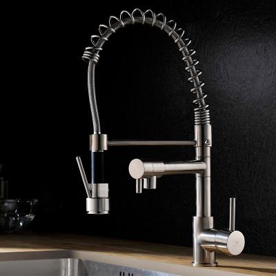 China HIMARK pull out spray to pull out kitchen brass gourmet torneira de cozinha faucet cocina de grifo spray to pull down kitchen sink faucet with sprayer for sale