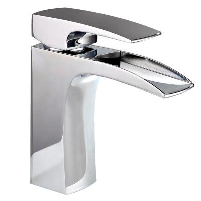 China HIMARK Faucets OEM Mixer Taps grifo de cascada cascada de cachoeira bathroom waterfall basin faucet metered torneira basin faucet for sale