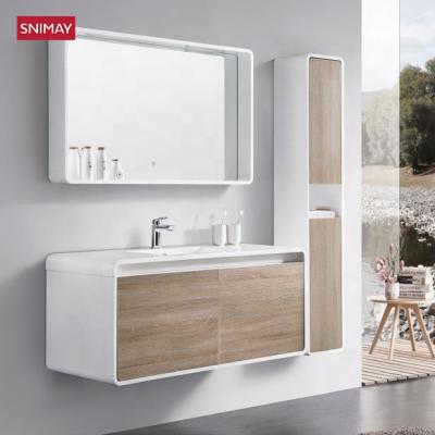 China Snimay Bathroom Vanity Wall Bathroom Vantiy Moisture Proof Italian Cabinet for sale