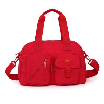 China Good Quality Factory Made Nylon Shoulder Bag Men Canvas Gym Men Travel Bag for sale