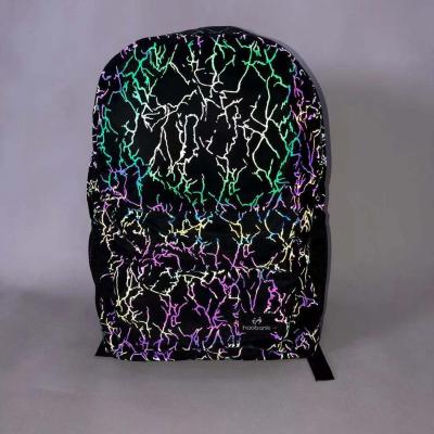 China Waterproof Reflective Sackpack Backpack School Bags Travel Bag Polyester Student For Outdoor for sale