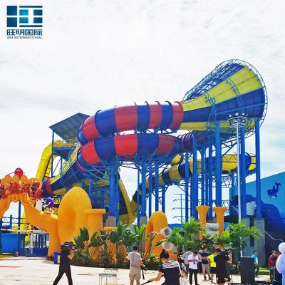 China Teenager/Family Large Amusement Large Adult Water Park Slides Adult Water Slides for sale