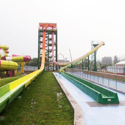 China BIG Water Entertainment Water Slide Park Kids Floating Outdoor Playground Equipment For Sale for sale