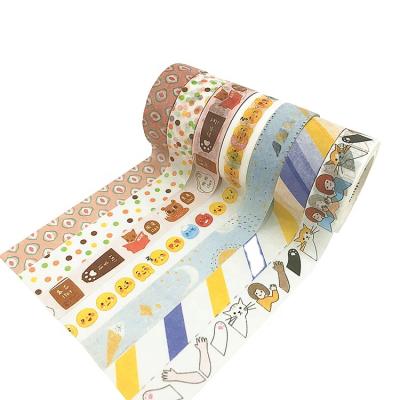 China High Quality Heat Resistant Colorful Custom Printed Washi Tape Manufacturer Dot Washi Tape for sale