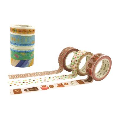 China Beautiful Waterproof BTS Washi Tape High Quality Kustom Washi Tape Foil Washi Tape Custom for sale