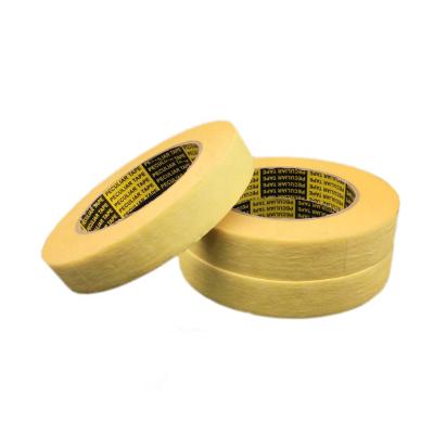 China Cardboard Free Sealing Sample Waterproof Masking Tape 36mm Tape With Paper for sale