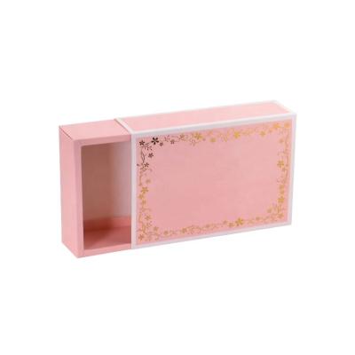 China Recyclable Custom Luxury Women Underwear Foldable Drawer Packaging Paper Box for sale