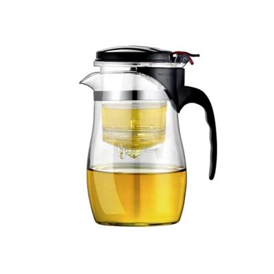 China Sustainable Houseware Excellent Hot Sale Super Quality With Built In Infuser And Filter Glass Removable Teapot for sale