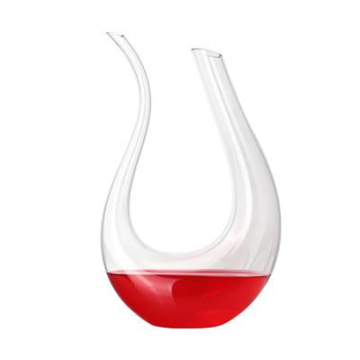 China Original Ideas Wholesale Clear Lead Free Crystal Wine Glass Wine Decanter Amazon Success Lead Free Decanter Glass Wine for sale