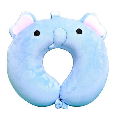 China Cute Cartoon U-Pillow Neck Pillow Fun U Shaped Pillow With Travel Sleeping Eye Mask for sale