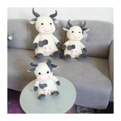 China Wholesale Mountain Stuffed Plush Stuffed Animal Hobby Toys Factory Manufactor Stuffed Cow Toy Cow Purple Cow for sale