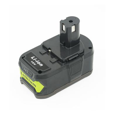 China New Long Life Factory Cordless Drill Battery P108 18V 4000mAh Li-ion Battery Pack For P108 For Ryobi 18V for sale