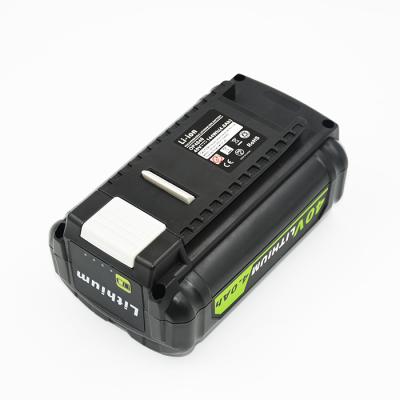 China Long Life 40V 4000mAh Li-ion Battery OP4040 Suitable for 40-Volt Ryobi Battery OP4015 OP4026 OP40201 for sale