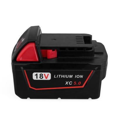 China Machine- The Hot Selling 18V 3000mAh 4000mAh Lithium Ion Replacement Power Tool Battery For Milwauke M18 for sale