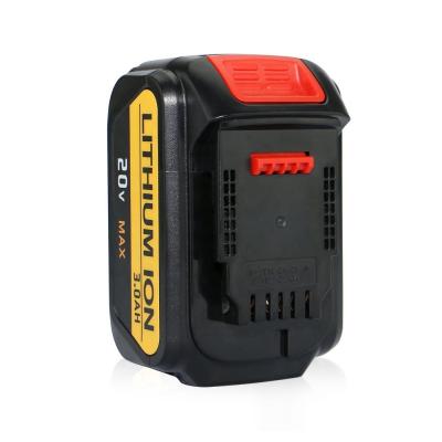 China Power Tool Machine Tool Spare Battery Rechargeable Battery Pack 20V 3000mAh Li-ion Battery Power Tool For Dewalts for sale