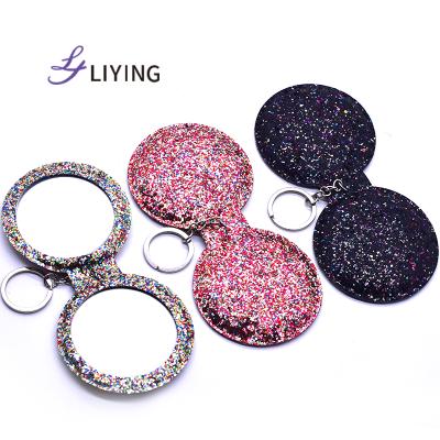 China Promotion Gift Portable Custom Magnifying Pocket Makeup Mirror for sale