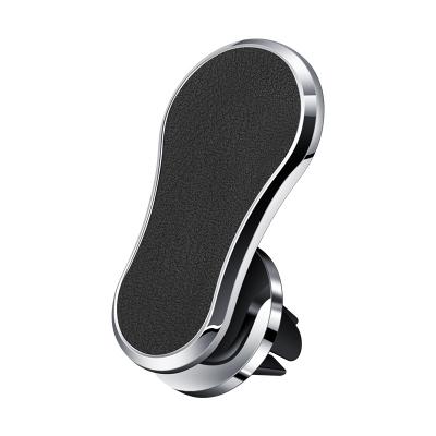 China Easy Operation Portable Phone Holder Strong Magnetic Car Air Vent Mount Mobile Standing for sale