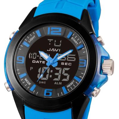 China Alarm 30M Waterproof Sports Multifunctional Analog-Digital Stopwatch Wrist Watch MAN BOY for sale