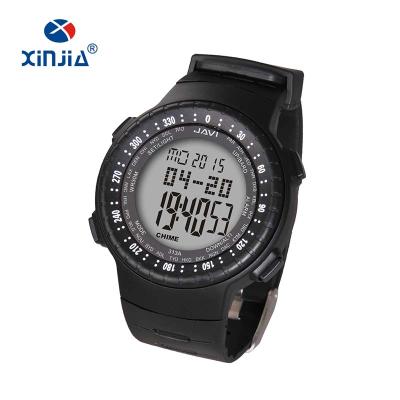 China Multifunctional JAVI Outdoor Sport Alarm Altimeter Watch for Height Air Pressure Temperature Rising Sports Watch Smart Big Screen for sale