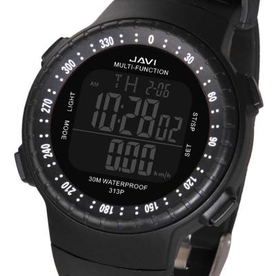 China 30M Waterproof Alarm Multifuntinalt Pedometer Digital Watch Automatic Calendar for sale