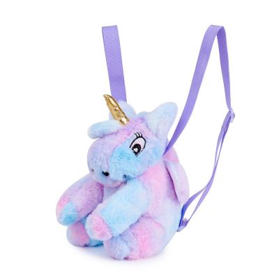 China Plush Unicorn Backpacks from Unicorn Bag Beautiful Schoolbags Kids Decoration Cartoon for sale