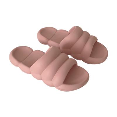 China Fashion Trend Solid Slippers Bathroom Summer Beach Indoor Sandals Shape Slippers For Women for sale