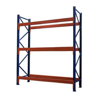 China Heavy Duty Warehouse Rack Corrosion Protection Pallet Metal Bar Storage Rack Industrial Storage Rack for sale