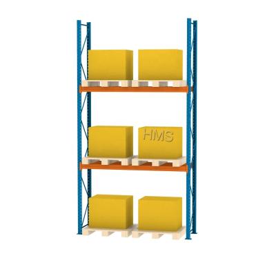 China Corrosion Protection Heavy Duty 3 Layer Warehouse Rack Pallet Storage Rack For Factory for sale