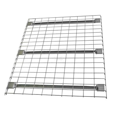 China Corrosion Protection Galvanized Heavy Duty Wire Decking Warehouse Rack Wire Shelf for sale