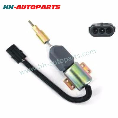 China For Cummins Engine Spare Parts 12V Engine Stop Solenoid 3357411, Good Quality Engine Spare Parts For Cummins Stop Solenoid for sale