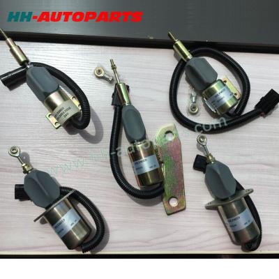 China For cummins aftermarket engine stop solenoid for Cummins parts synchro start solenoid, diesel engine stop solenoid for sale