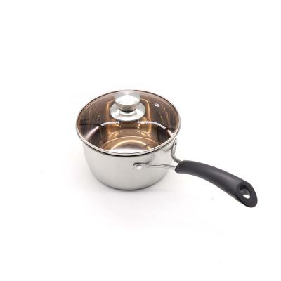 China General use for Hot-selling high-grade kitchen gas and induction cooker pots and utensils milk pot soup compound steel pot for sale